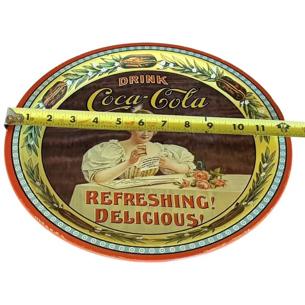 Vintage Coca-cola 75 years Tray #34936